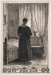 No quarto. Ana Syberg?