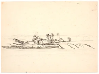 Paisagem com uma fazenda