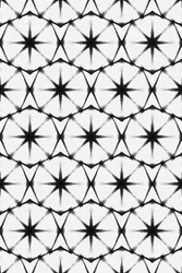 Padrão de estrelas Shibori