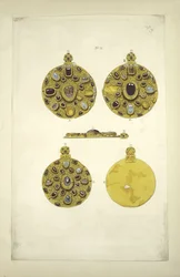Jóias russas antes da invasão mongol. Das antiguidades do Estado russo, antes de 1853