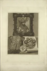 Armadura de Prata e Selo do Czar. Das antiguidades do Estado russo, antes de 1853