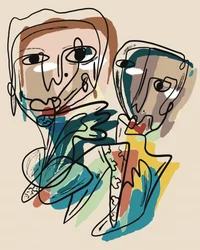 Figuras abstratas modernas