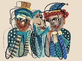 Figuras abstratas caprichosas