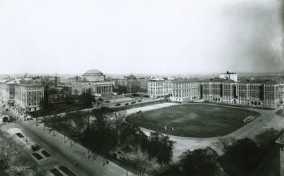 Campus da Universidade de Columbia do sudoeste, Nova York, 1910