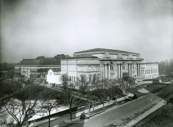 O Metropolitan Museum of Art do sudeste, Nova York, 1909