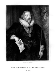 Richard Weston, 1º Conde de Portland, 1825.