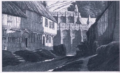 Uma memória de Clavering Essex (cor litho)