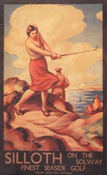 Silloth no Solway, anúncio para LNER, 1932