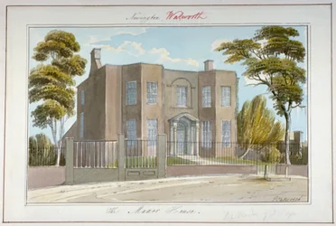 The Manor House, Newington, Southwark, Londres, 1826