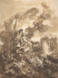 Alegoria da Pesca: Netuno e Anfitrite, 1768.