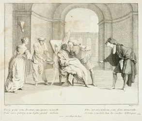Prato de Livre de Scènes Comiques