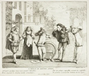 Prato de Livre de Scènes Comiques