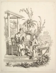 O banheiro, ca. 1742
