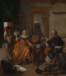 Um partido musical, 1659.
