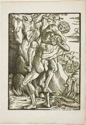 Os trabalhos de Hércules: Hércules e Anteu