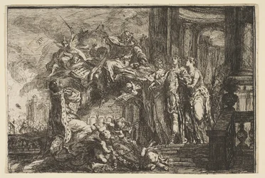 Alegoria da Convalescença do Delfim, 1752.