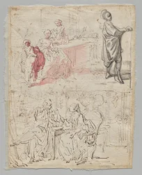 Cena de teatro (recto)