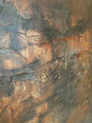 Pátina de cobre envelhecido