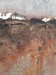 Textura de terra rachada
