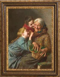 The Welcome Guest 1882 (óleo sobre tela)