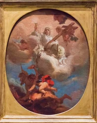 O Triunfo da Religião (óleo sobre painel)