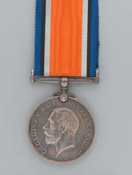 Medalha da Guerra Britânica 1914-20 atribuída ao soldado Andreya
