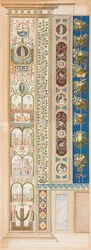 Pilaster Loggia VIII (decoração com grupos de crianças)