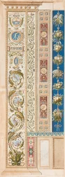 Pilaster Loggia V (decoração com as lindas gavinhas)