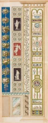 Pilaster Loggia XIII (decoração com paisagens e peças de caça)