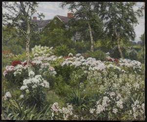 Um jardim de 1911