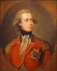 George IV como Príncipe de Gales, 1781.
