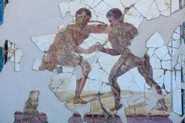 Pintura mural romana
