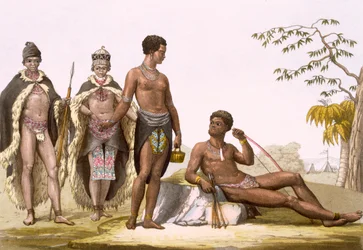 Vol II Gonqui Hotentotes do Cabo, c1820-39.