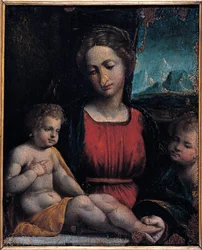 Madonna com o Menino e São João