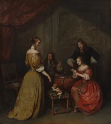A Festa do Cartão, c. 1665.