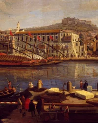 Vista de Nápoles, por Gaspar van Wittel (cerca de 1652-1736)