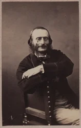 Retrato de Jacques Offenbach 1819-1880, ca 1860.