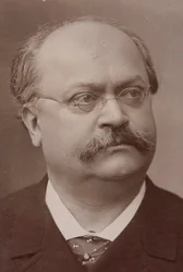 Retrato do compositor Charles Lecocq 1832-1918.