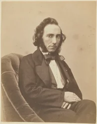Retrato do violinista e compositor Ernesto Camillo Sivori 1815-1894, 1854-1855.