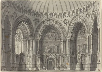 Rotunda em estilo gótico