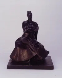 Mulher sentada