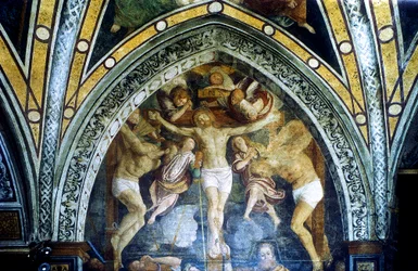 Crucificação, século XVI.
