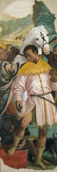 Painel A Adoração dos Magos Esquerda, 1541-1542.