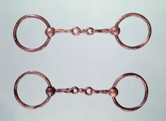 Pedaços de cavalo, de La Gorge-Meillet, Tene I (c.475-0 aC) (bronze)