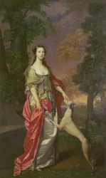 Elizabeth Gunning, duquesa de Hamilton, 1752-3