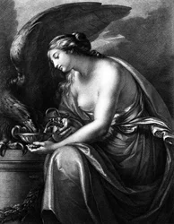 Hebe, gravado por Domenico Cunego