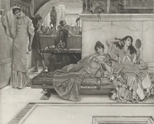 No Santuário de Vênus, ca. 1889.