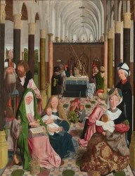 O santo parentesco. Por volta de 1495