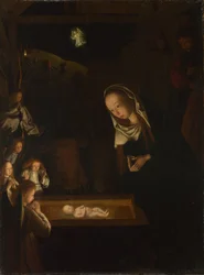 The Nativity at Night, c.1490 (óleo sobre carvalho)