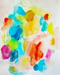 Formas abstratas coloridas